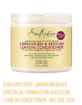 Shea Moisture Jamaican Black Castor Oil Strengthen & Restore Leave-In Conditioner